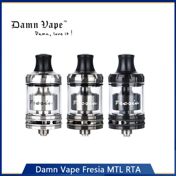 

Original vape atomizer Damn Vape Fresia MTL & DL RTA Juice Capacity2ml/3.5ml & 22mm Diameter RTA Electronic cigarette Tank
