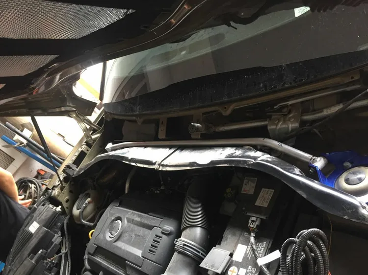 TTCR-II стойка для подвески, подходит для Volkswagen Tiguan L, аксессуары для стайлинга автомобилей, стабилизатор, штанга из алюминиевого сплава, Натяжная штанга