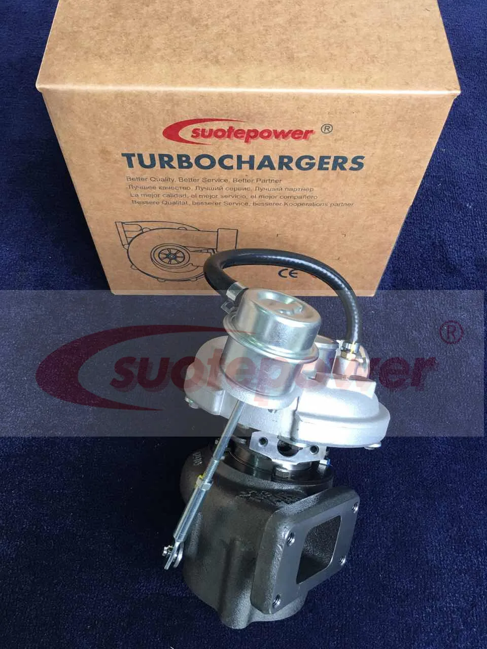 Suotepower Турбокомпрессор GT2256S 762931-1 320/06079 320/06047 32006081 32006082 для Perkins/JCB Экскаватор-погрузчик Скаут