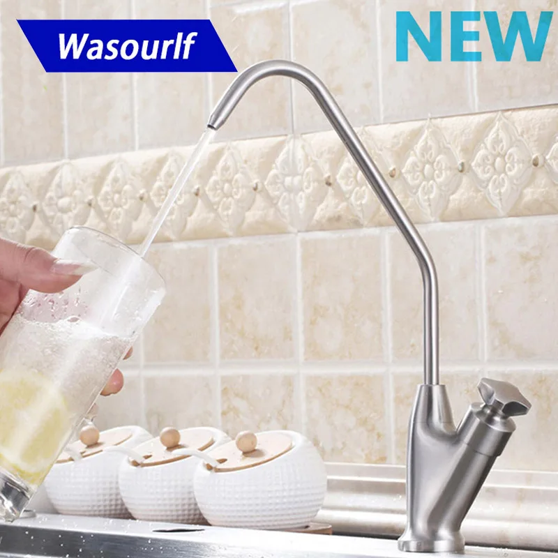 WASOURLF Lead Free Kitchen 304 Stainless Steel Filter Drinking Faucet Purified Water Tap Accessories Healthy Home Part | Обустройство