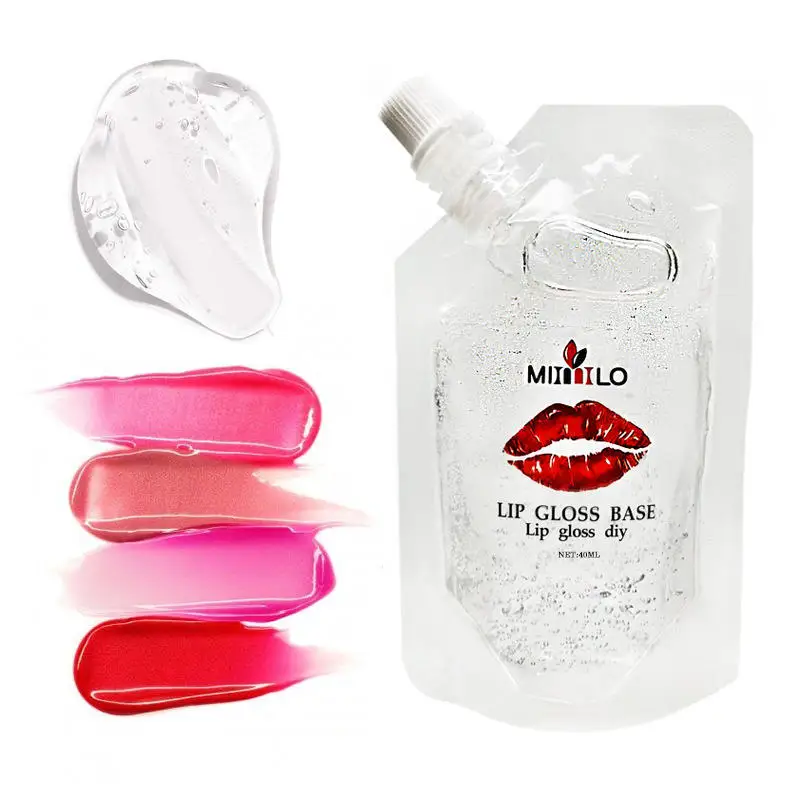 Clear Lip Gloss Base Oil Non-Stick Lipstick Material Gel For Lip Gloss Makeup Clear Lip Gloss Base Oil Non-Stick Lipstick Material Gel For Lip Gloss Makeup