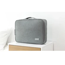 Посылка для хранения документов, большая емкость, файл, файл, счет, паспорт, Сортировочная сумка C advanced gray-1