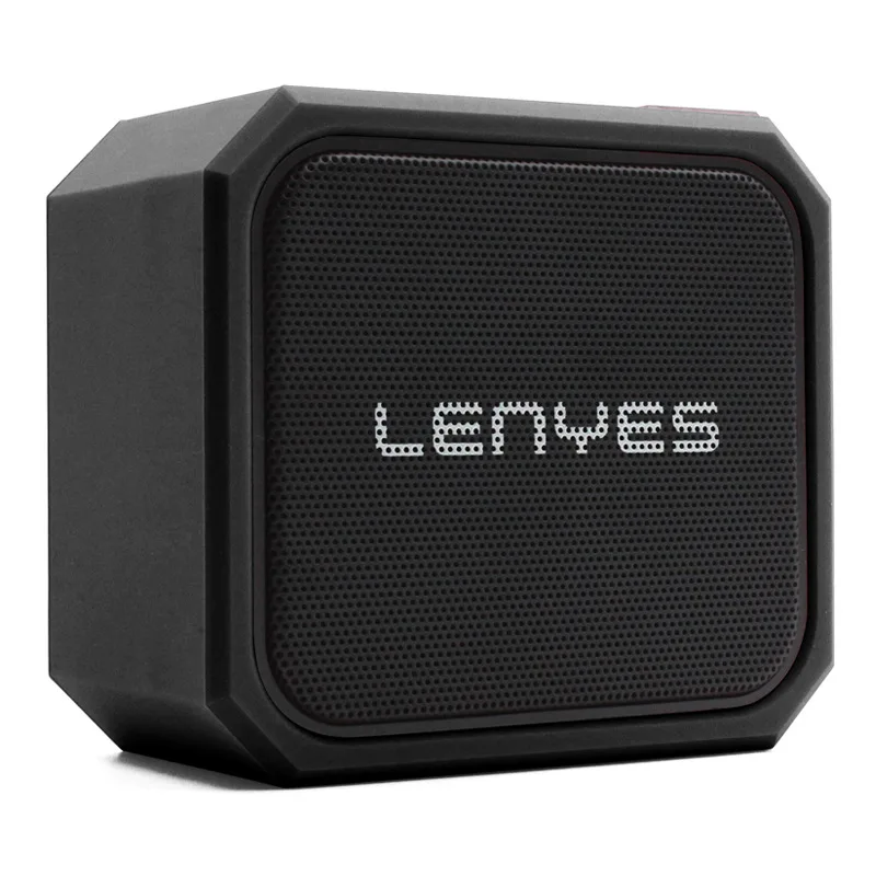 Lenyes Bluetooth мини динамик TWS Портативный Открытый водонепроницаемые беспроводные динамики Hifi стерео сабвуфер TF карта громкий динамик s S105