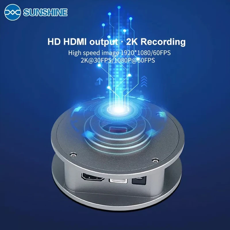 US $145.10 SUNSHINE M11  4800W HDMI trinocular microscope HD camera For Phone CPU PCB Repair