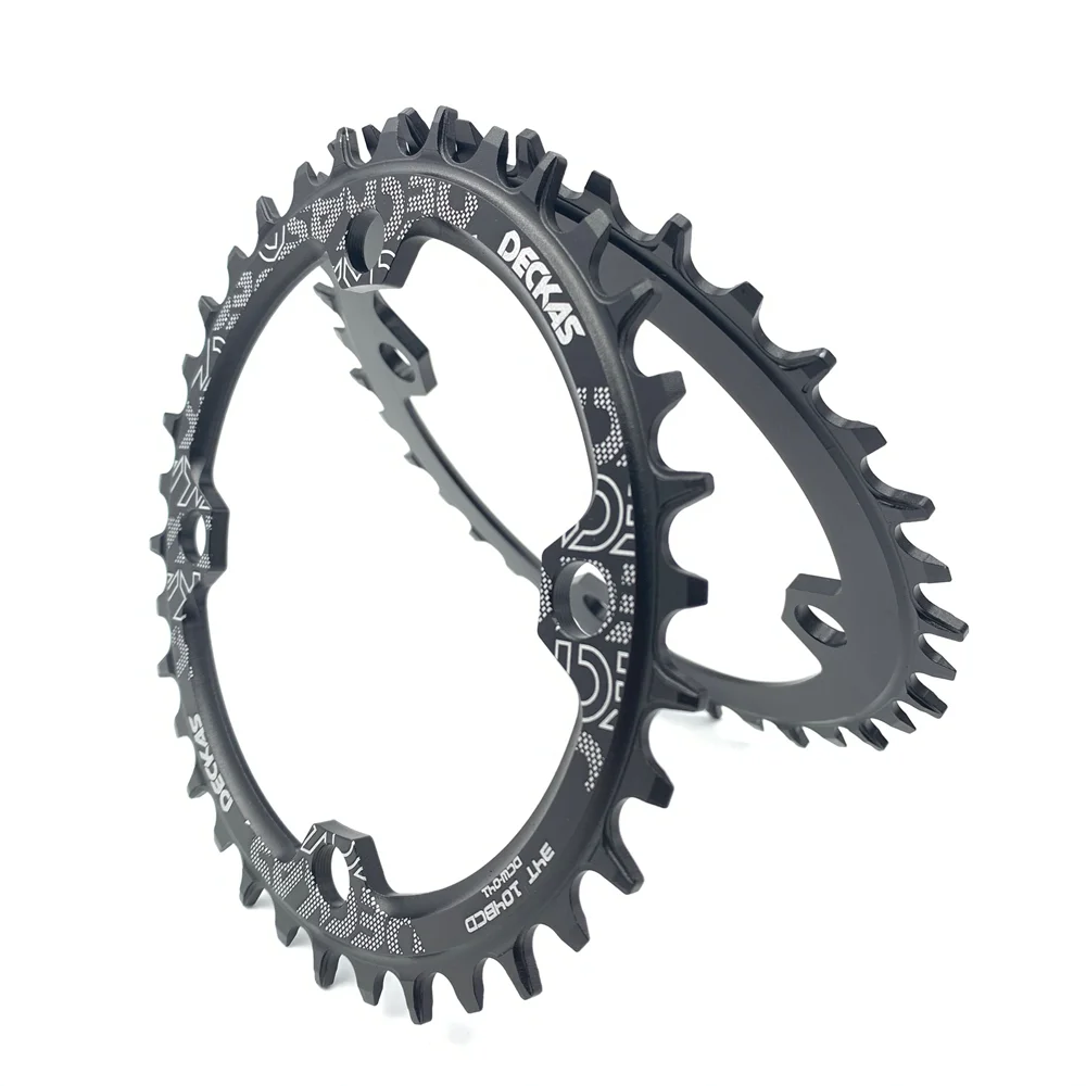 DECKAS 104BCD Bicycle Narrow Wide Chainring 32/34/36/38T MTB Mountain Bike BCD104 Crankset Tooth Plate Parts For M615 M785 M820 For bike chainring,bike crankset,bicycle parts