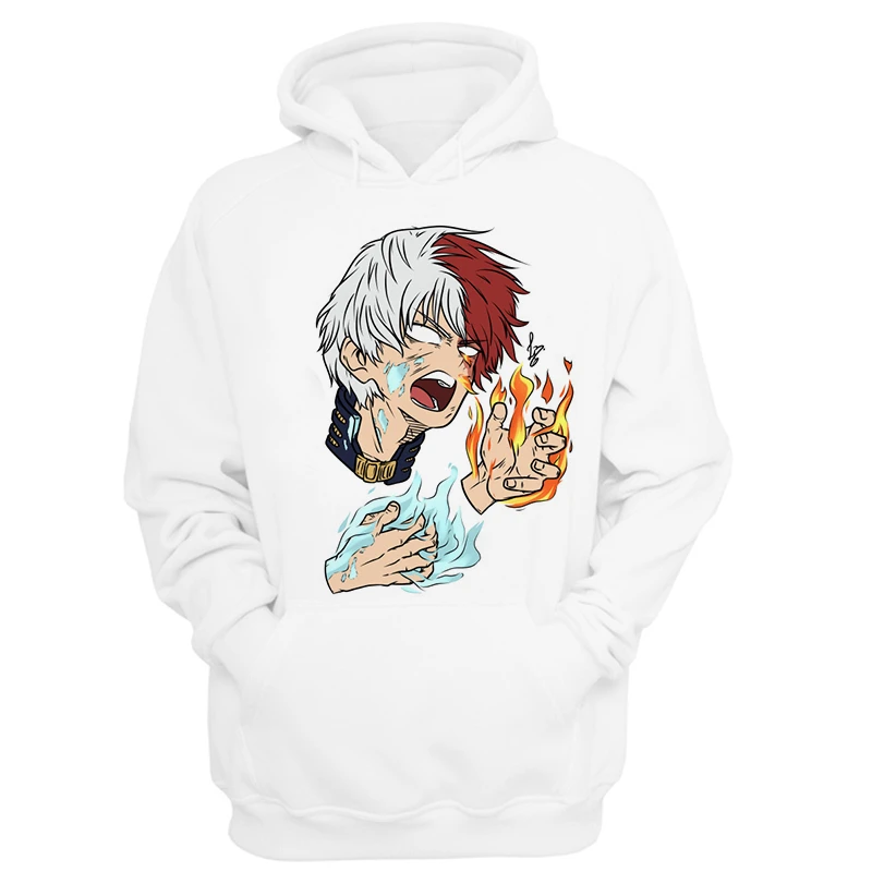 Мужская толстовка с капюшоном boku no hero Academy Senpai, аниме, толстовки, кофты с японским Аминовым капюшоном Waifu, мужская, для девочек, Harajuku, Женская толстовка - Цвет: 957
