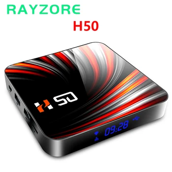 

H50 Android 10 TV Smart Box RK3318 Quad-core Andriod TV Box 4k 2.4G 5.8G WIFI Support YouTube Android Tv Box 2020
