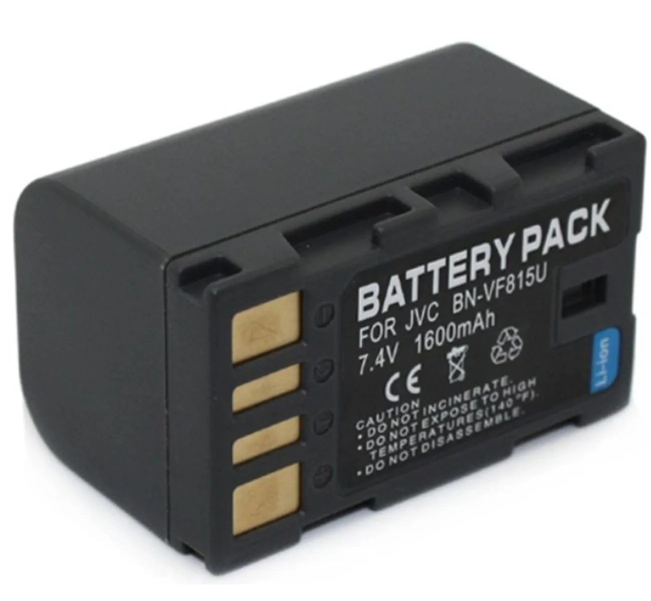1x BN-VF815 Battery Батарейный блок для видеокамеры JVC Everio GZ-MG630U, GZ-MG630AU, GZ-MG630RU, GZ-MG630SU, GZ-MG670BU, GZ-MG680BU, GZ-MG730BU - Цвет: 1x BN-VF815 Battery