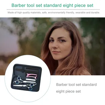 

Professional Hairdressing Scissors Kit Hair Cutting Scissors Hair Scissors Tail comb Hair Cape Hair Cutter Comb