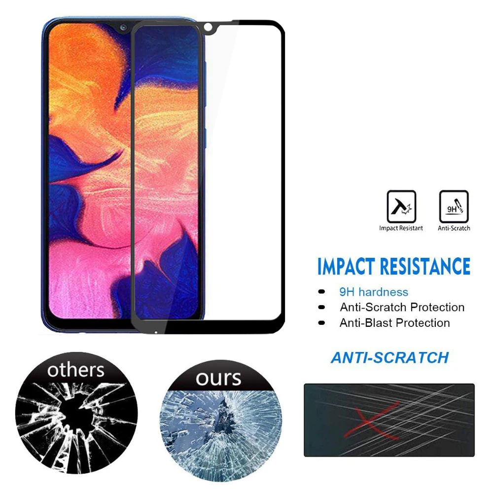 Закаленное стекло для samsung Galaxy A10 A10S Защитная пленка для экрана Samsun A 10S 10 A105 A107 SM-A107F SM-A105F