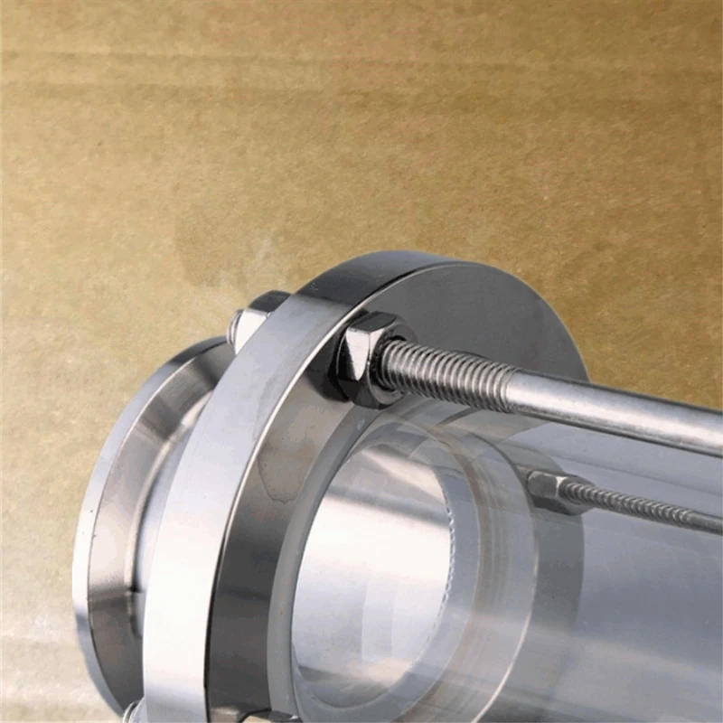 57 мм Tri Clamp Клевер Sanitay поток прицел стекло диоптрий подходит 77 мм труба OD 304 фитинг из нержавеющей стали домашний дневник продукт