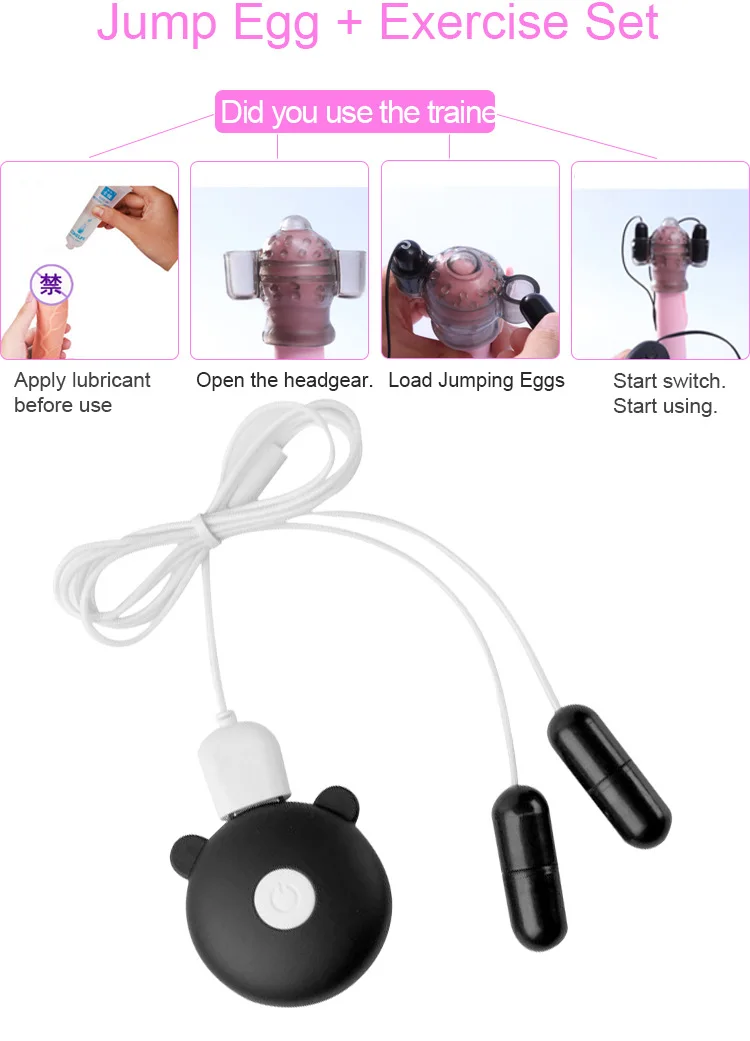 Секс игрушки для Для мужчин пенис тренер головки вибратор полового члена