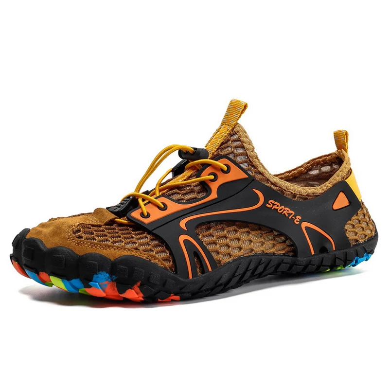 Aqua Shoes мужские водонепроницаемые кроссовки больших размеров Waterschoenen Outdoor Five Finger