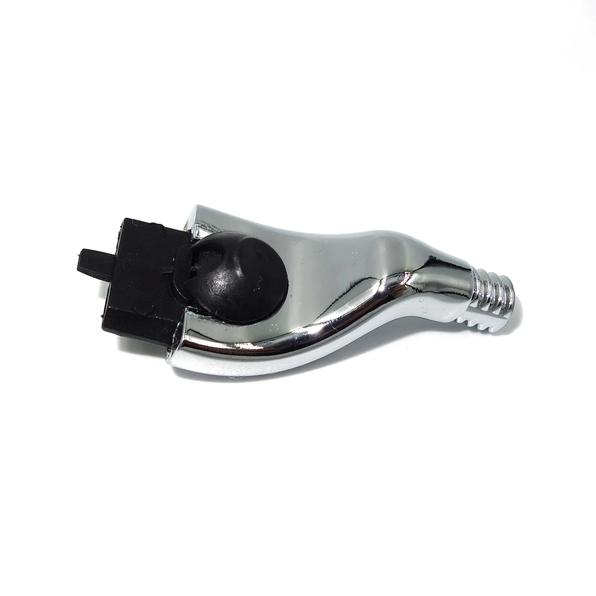 Magyfosia Chrome Silver Mach 3 Razor Head Connector for DIY Shaving Handle Holder and 3 Layer Beard Blades Adapter