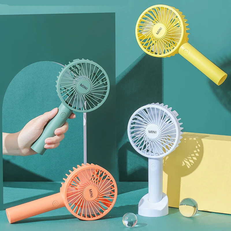 

Mini Fan Portable Handheld Fan Rechargeable Fans Appliances Desktop Air Cooler Outdoor Travel