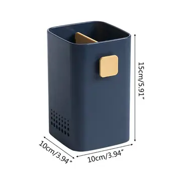 

Wall Mounted Cutlery Drainer Storage Organizer Kitchen Spoon Chopsticks Holder 53CB