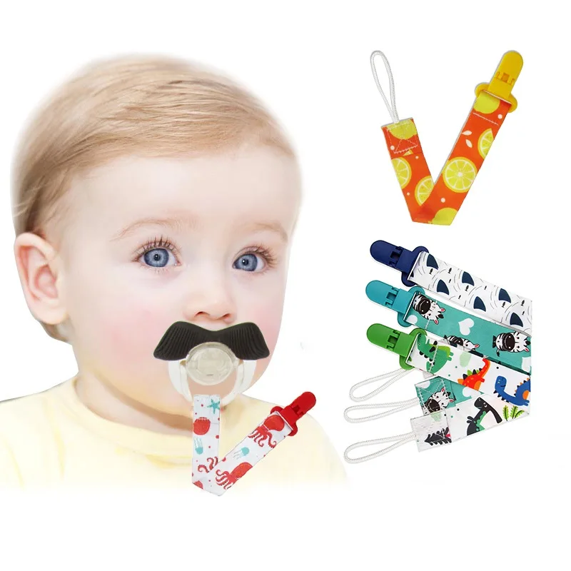 Baby Pacifier Chain Clip Nursing Teething Toy Nipple Holder Leash For