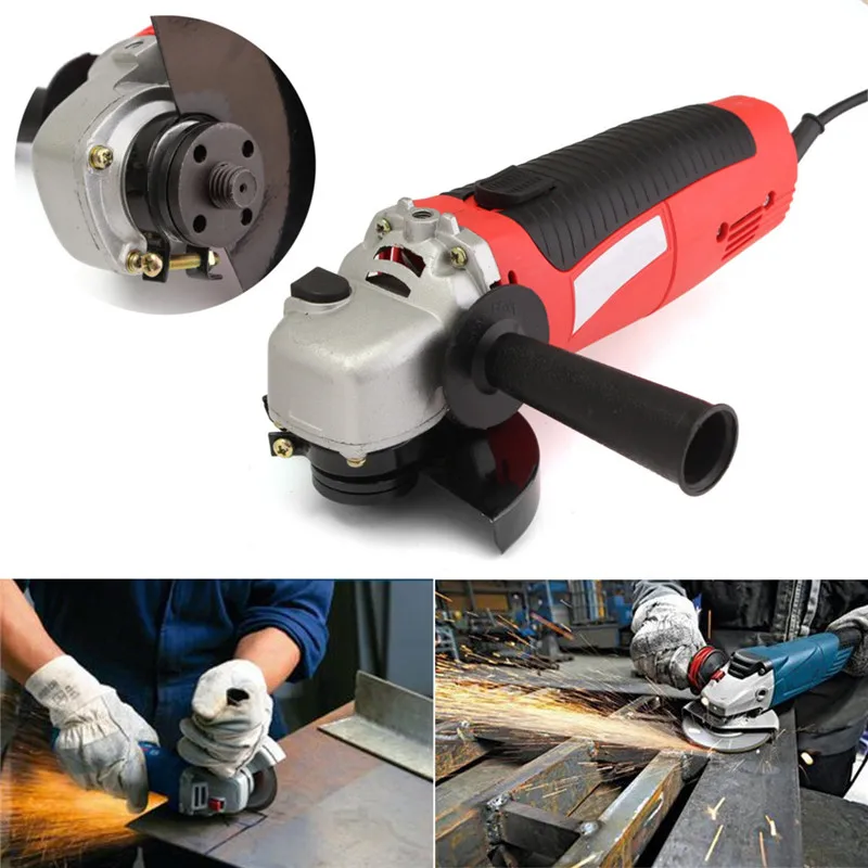 

230V 650W Handheld Electric Angle Grinder 115mm 4.5 Inch Heavy Duty Grinding Power Tool For Metal Wood Polishing Cutting