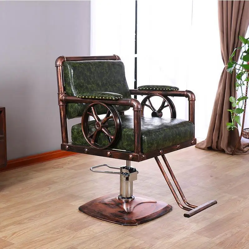 MODEL K Schoonheidssalon Mueble Stoelen cappersstoelen Barbeiro Hair Sedie De Belleza Sedia Cadeira Salon Barbearia Silla парикмахерское кресло - Цвет: MODEL K
