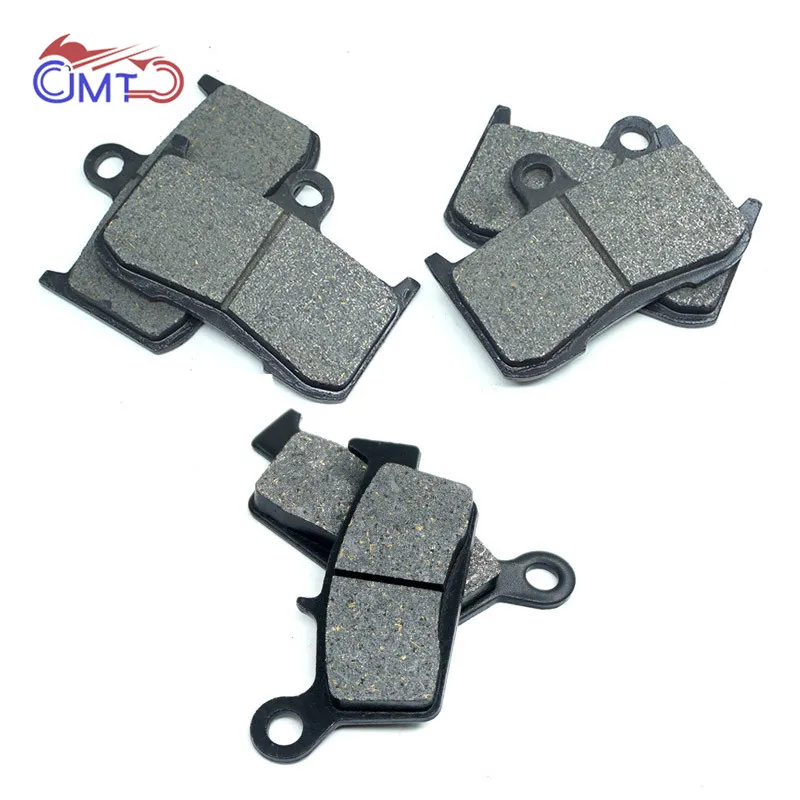 Для Honda NSF250R 2012- NSF 250 R комплект передних задних тормозных колодок - Цвет: Front Rear Pads