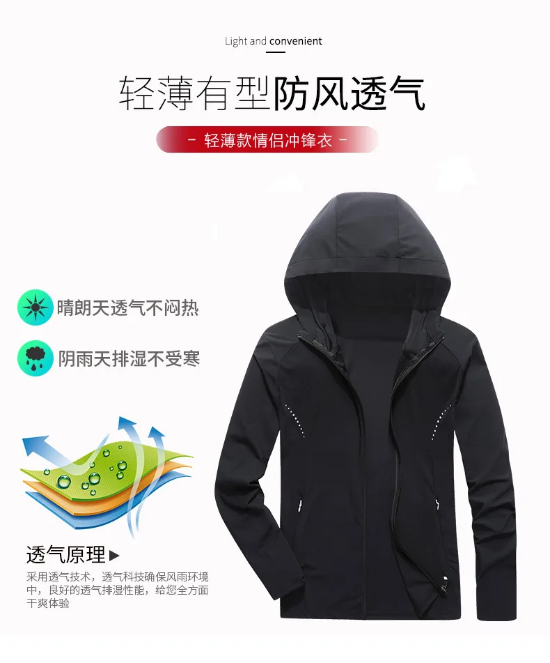 Тонкое солнцезащитное пальто E-Bike Windcheater 19 лет лето стиль ветряной щит прямые волосы настраиваемый логотип