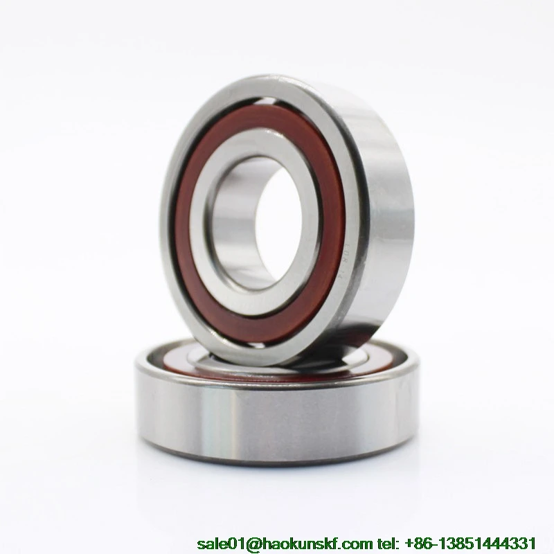 15°Contact Angle DT Arrangement Tandem DALUO 7001C P4 DT Precision Angular Contact Ball Bearings P4 ABEC-7 Phenolic Resin Cage 
