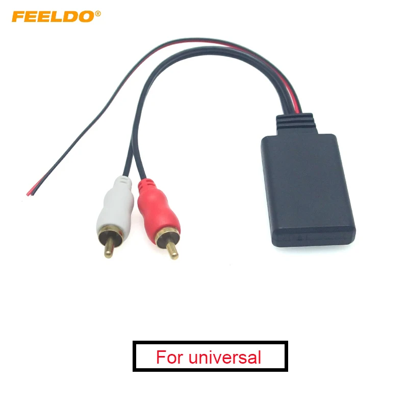 Feeldo Universal Auto Wireless Bluetooth Connection Aux Adapter For