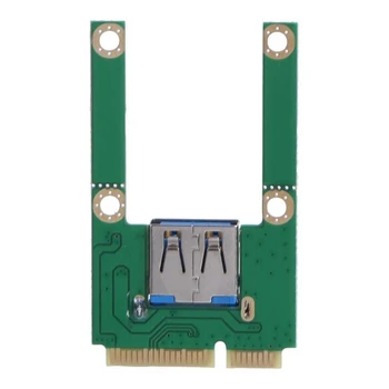 

Notebook Mini PCI-E To USB2.0 PCI Express Adapter Card Mini PCI-E To USB 2.0 Expansion Card For Notebook USB Bluetooth Adapter
