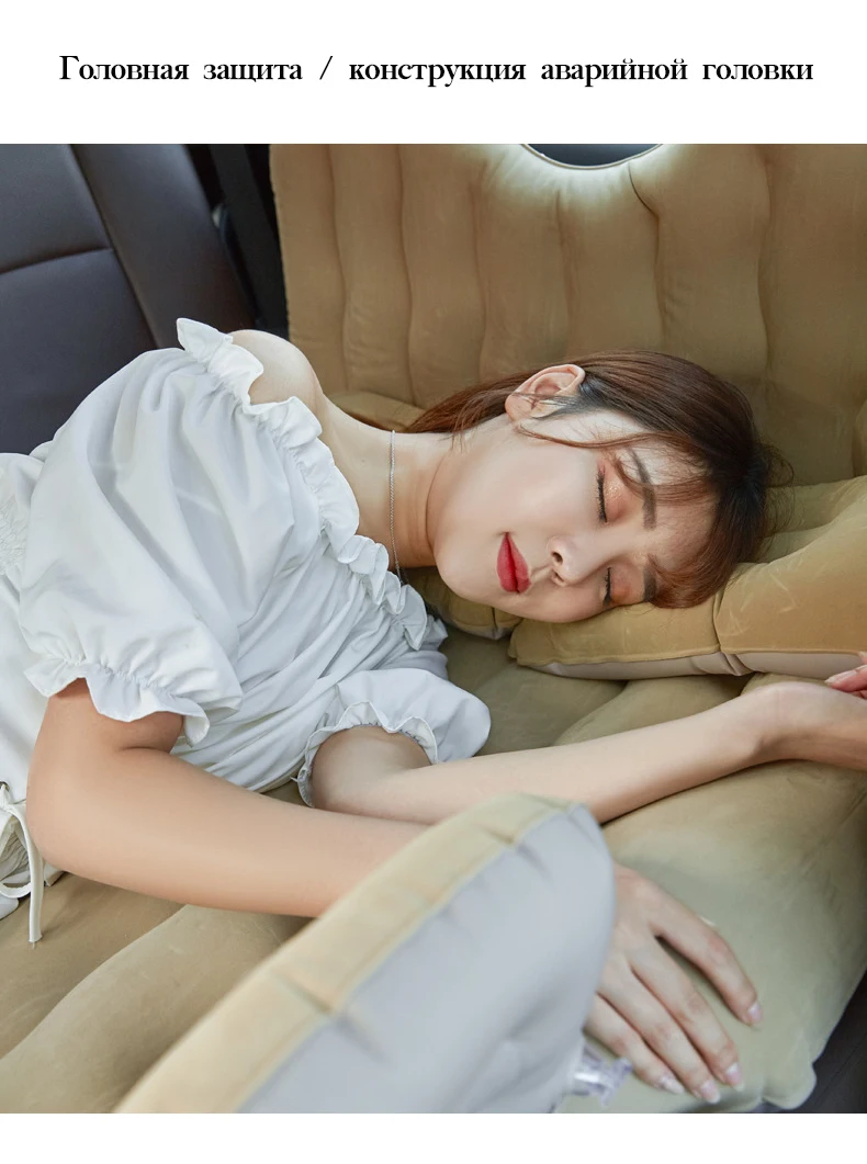 Bymaocar Car Travel Bed Dual-use Inflatable SUV Off-road Two-in-one Inflatable Travel Bed