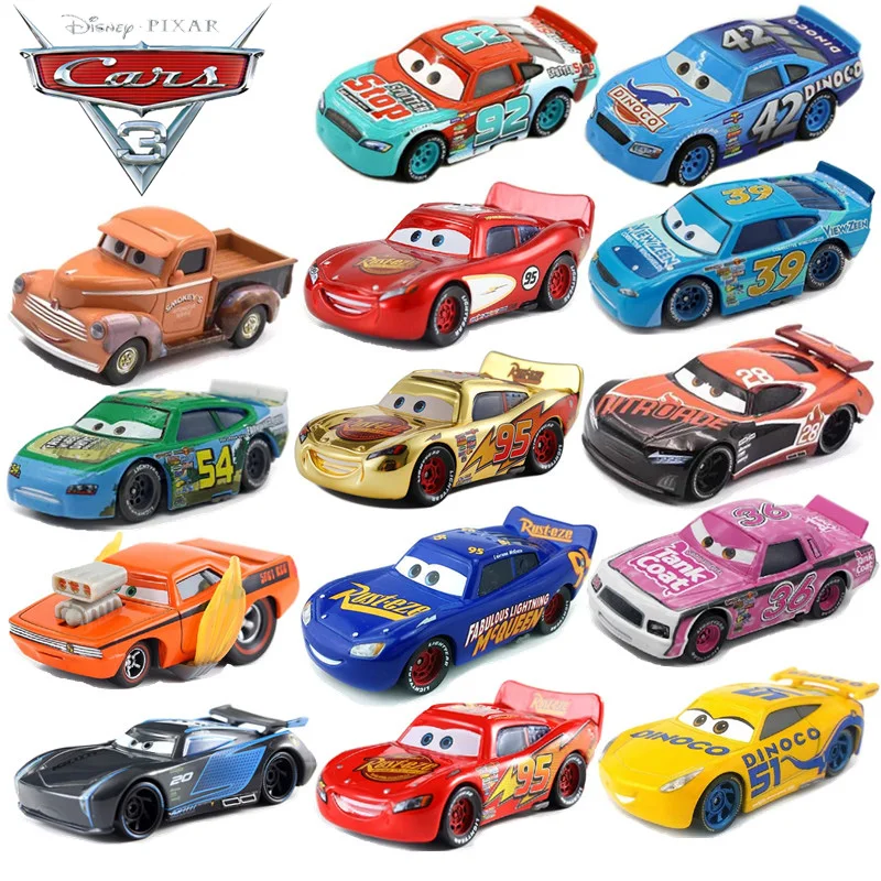 Carrinho De Brinquedo Em Miniatura Carros 3 Da Disney Pixar 
