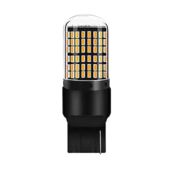

Car Turn Signal Light Waterproof T20 7440 W21W LED Bulbs 3014 144smd LED CanBus No Error 1156 BA15S P21W BAU15S PY21W