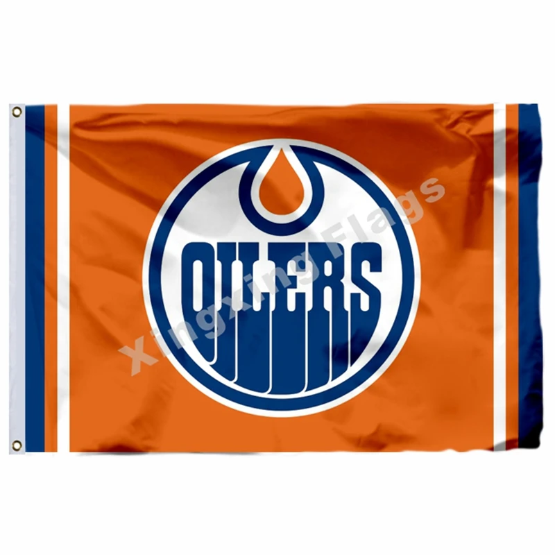 G3 Edmonton Oilers Кубок Стэнли флаг чемпионов 3ft X 5ft полиэстер баннер Летающий Размер № 4 90X150 см пользовательский флаг - Цвет: G3