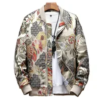 Buy New Japanese Embroidery Men's Bomber Jacket | Hip Hop Streetwear | Plus Size Available Online - Image 2