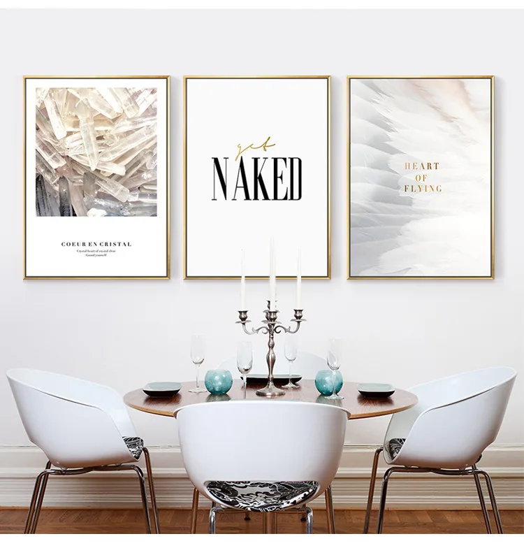 

Northern European-Style WOMEN'S Shadow Decorational Picture Photography Logs White Oak Wooden Frame Entrance Restaurant Bedroom