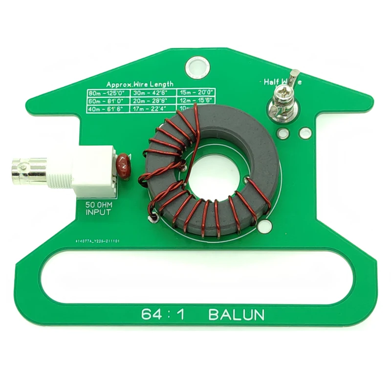 64:1 Balun Shortwave Without Tuning 50W PET 100W | Электроника