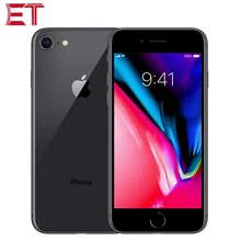 at& T версия Apple iPhone 8 A1905 мобильный телефон 4," 2 Гб ОЗУ 64 Гб/256 Гб ПЗУ Apple A11 Bionic 3D Touch 12MP NFC iOS Телефон