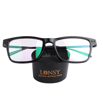 

LONSY New High Quality Suqare Buffalo Horn Computer Glasses Frame For Men Women 2020 Fashion Optical Frames Eyewear