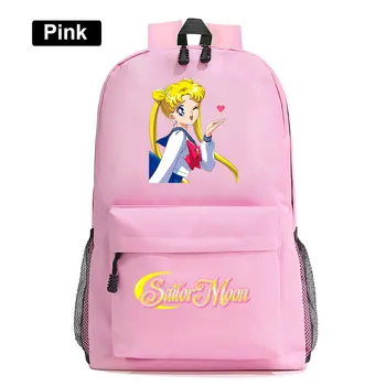 

Anime Sailor Moon Backpack For Teenager Kids Women Student School Bags Sailor Moon Girl Travel Knapsack Daily laptop Bag Bookbag
