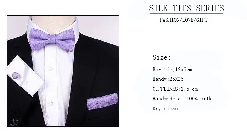 purple bow tie