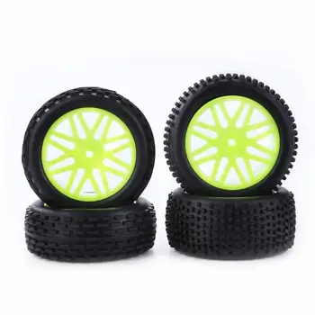 

4pcs Super Grip Thick Wheel Tires for Traxxas Rubber and Plastics Interesting Personality Durable Hsp Redcat Rc4wd Tamiya Axial