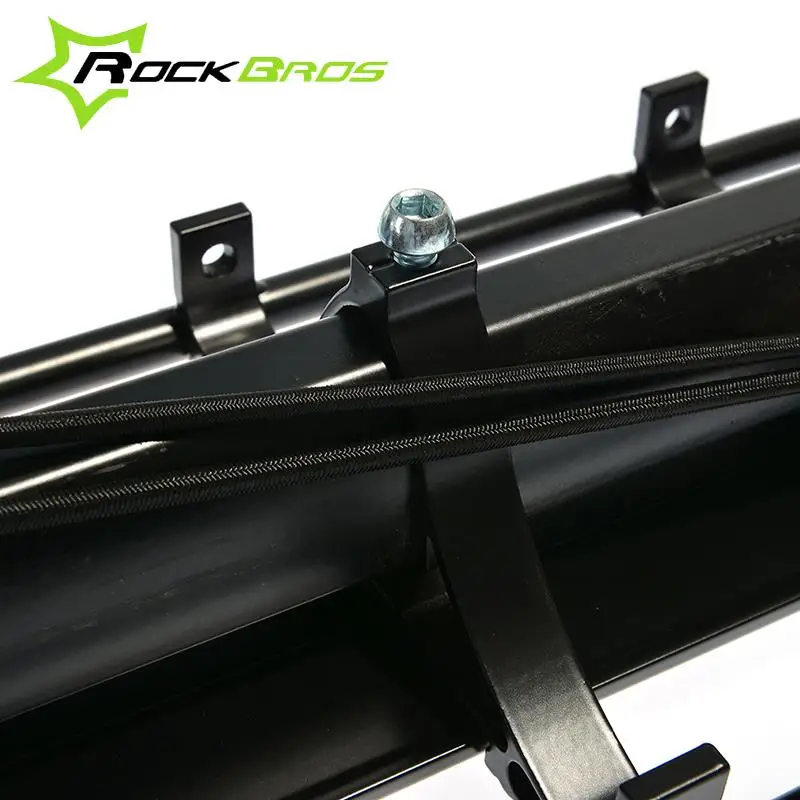 ROCKBROS MTB велосипед стойки 75 кг Alumiunm Сплав Горный держатель для велосипеда Quick Release Велоспорт Заднее сиденье велосипеда стойки для V& дискового тормоза