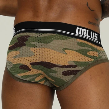 

CMENIN Camouflage Male Panties Brand Brief Sexy Men Underwear Briefs Gay Male Jockstrap Bikini OR187 Cueca Masculina