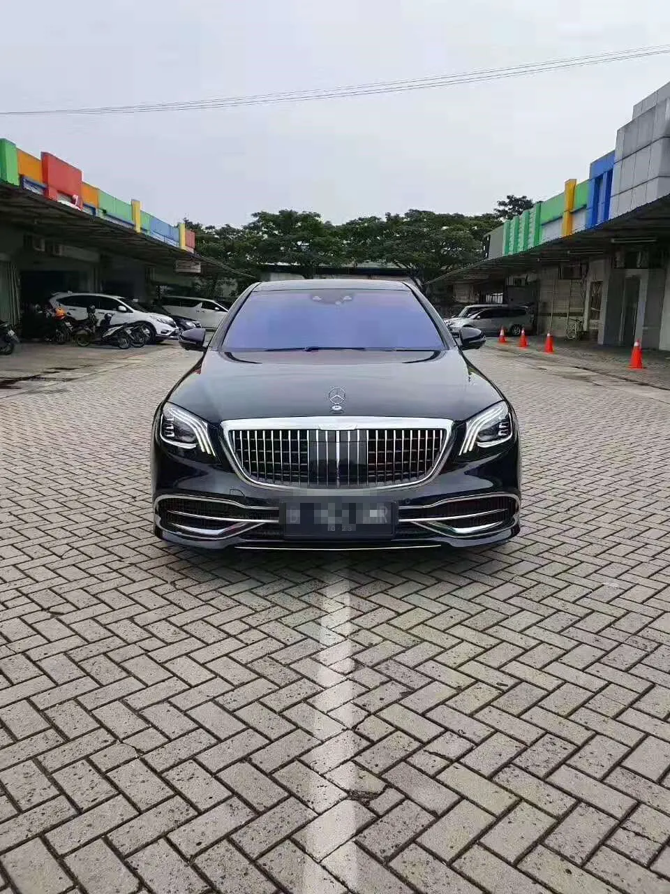 Стиль S class w222 S350 S400 S450 S500 S600 тюнинг-пакет для w222 S350 S400 S450 S500 S600 для S680 mayCH стиль