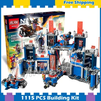 

1115pcs New Knights The Fortrex Castle Base 10490 Figure Building Blocks Children Toys Kids Boys Nexus Compatible With Lago