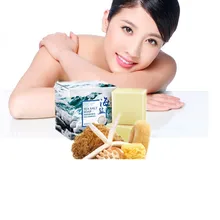 Очищающее мыло для отбеливания и тонизирующей воды. Haiyan Мыло для лица из козьего молока для снятия макияжа, веснушек и акне