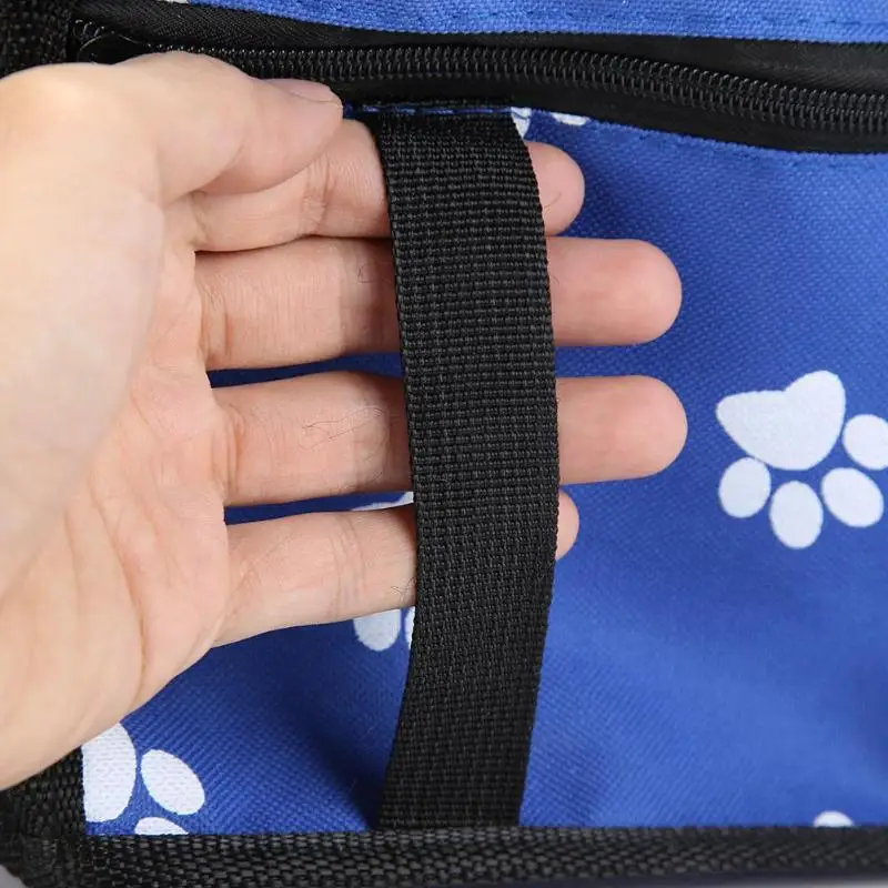 Автомобильная подвесная Сетчатая Сумка для собак, водонепроницаемый чехол для кошки, сиденье для щенка, безопасный держатель, коврик