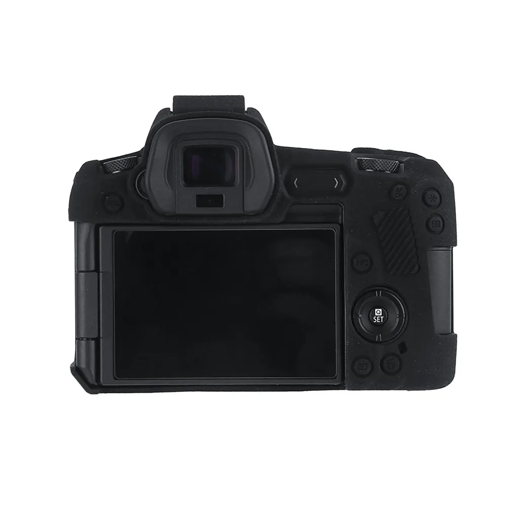 Силиконовые Камера чехол для цифровой однообъективной зеркальной камеры Canon EOS R 1300D T6 M50 5D II III IV 5D2 5D3 5D4 4000D T100 800D T7i 6D II 6D2 70D 80D 200D SL2 750D