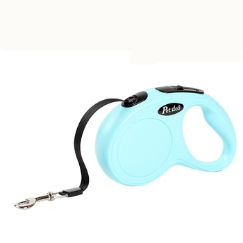 

2020 Durable Leash Automatic Retractable Nylon Dog Lead Extending Puppy Walking Leash Running Lead Roulette For Dogs Pet