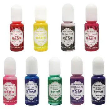 

9Pcs Practical Epoxy UV Resin Coloring Dye Colorant Pigment DIY Craft Supplies UV Resin Coloring DIY Craft Supplies UV Resin Col
