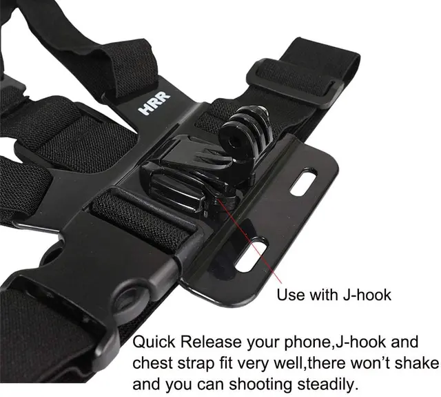 Dropship Chest Mount Harness Strap Phone Holder Clip POV For Gopro 10 9 to  Sell Online at a Lower Price